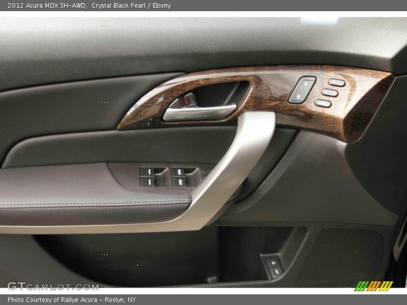 Crystal Black Pearl / Ebony 2012 Acura MDX SH-AWD