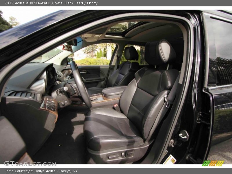 Crystal Black Pearl / Ebony 2012 Acura MDX SH-AWD