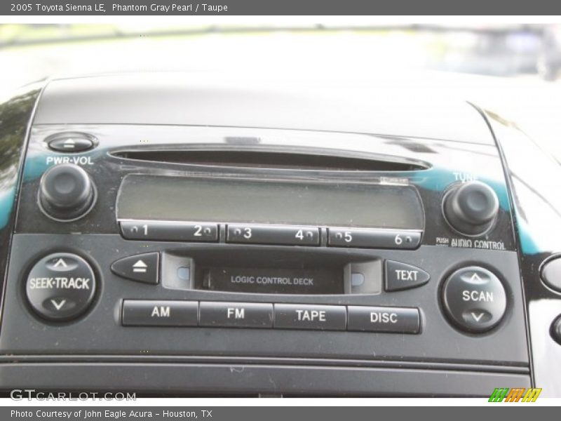 Phantom Gray Pearl / Taupe 2005 Toyota Sienna LE