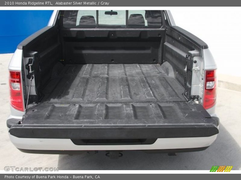 Alabaster Silver Metallic / Gray 2010 Honda Ridgeline RTL
