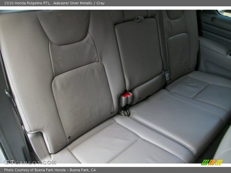 Alabaster Silver Metallic / Gray 2010 Honda Ridgeline RTL