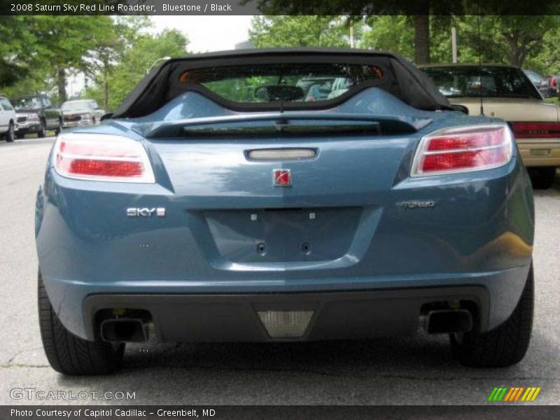 Bluestone / Black 2008 Saturn Sky Red Line Roadster