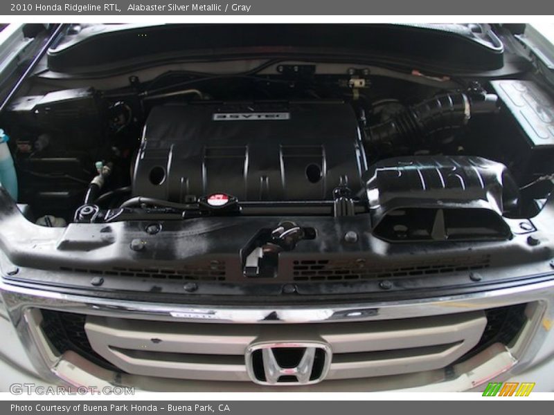 Alabaster Silver Metallic / Gray 2010 Honda Ridgeline RTL