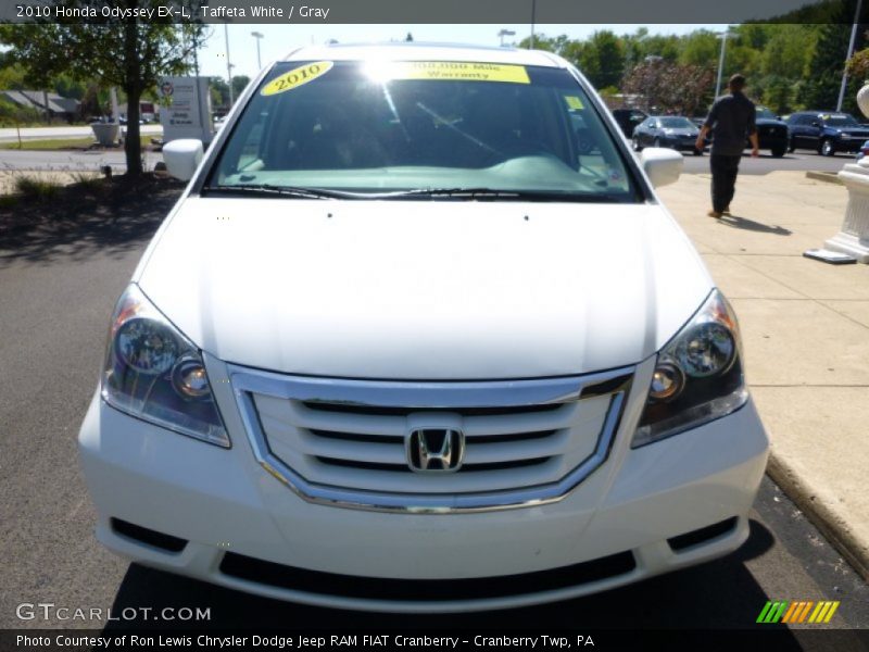 Taffeta White / Gray 2010 Honda Odyssey EX-L