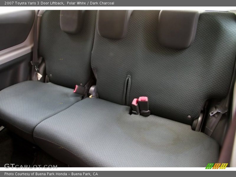 Polar White / Dark Charcoal 2007 Toyota Yaris 3 Door Liftback