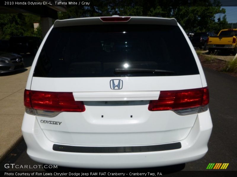 Taffeta White / Gray 2010 Honda Odyssey EX-L