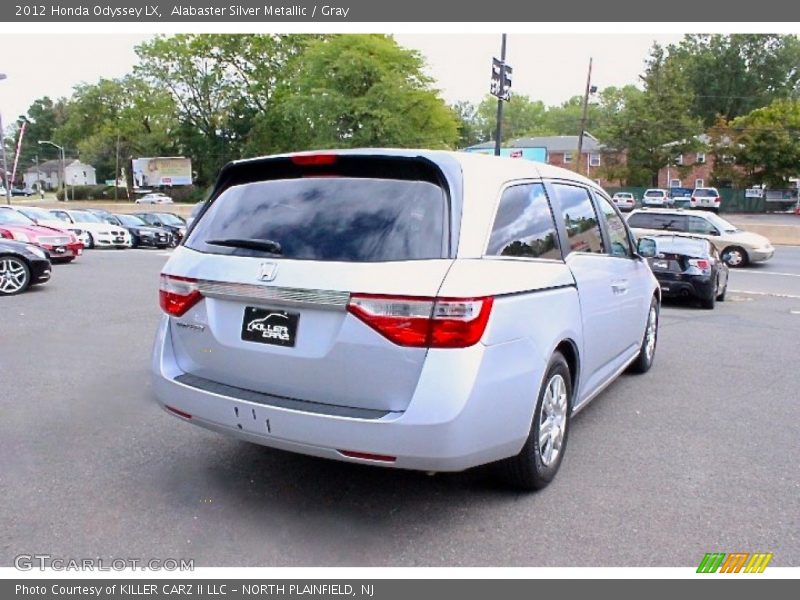 Alabaster Silver Metallic / Gray 2012 Honda Odyssey LX