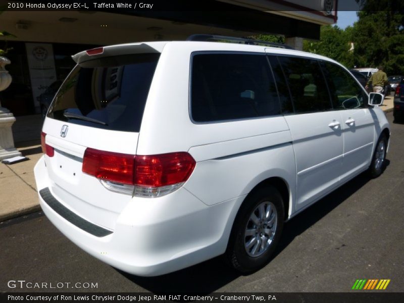 Taffeta White / Gray 2010 Honda Odyssey EX-L