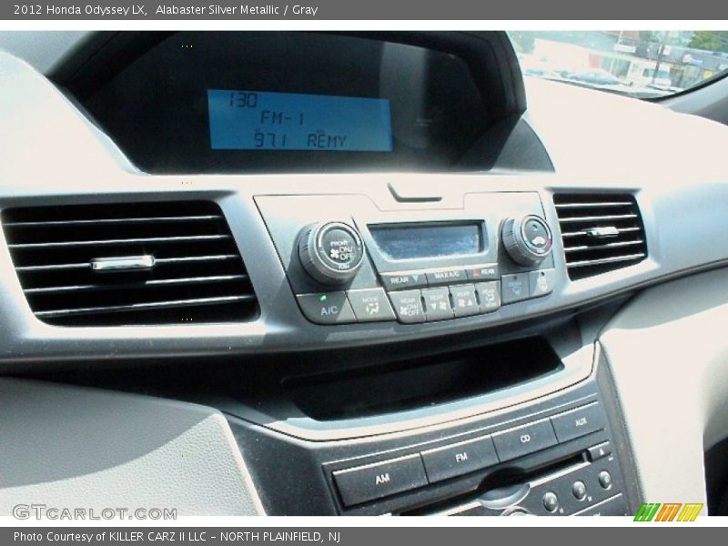 Alabaster Silver Metallic / Gray 2012 Honda Odyssey LX