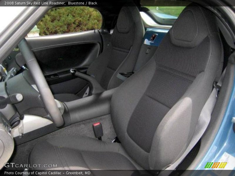 Bluestone / Black 2008 Saturn Sky Red Line Roadster