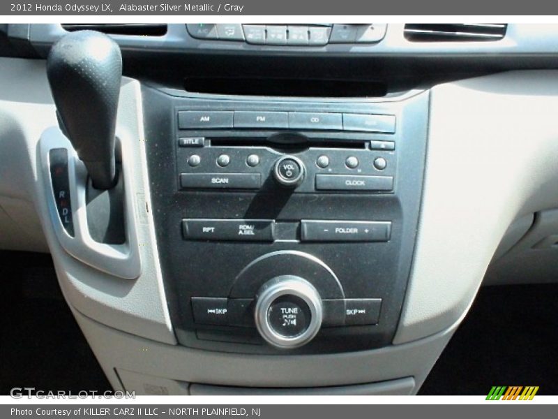 Alabaster Silver Metallic / Gray 2012 Honda Odyssey LX
