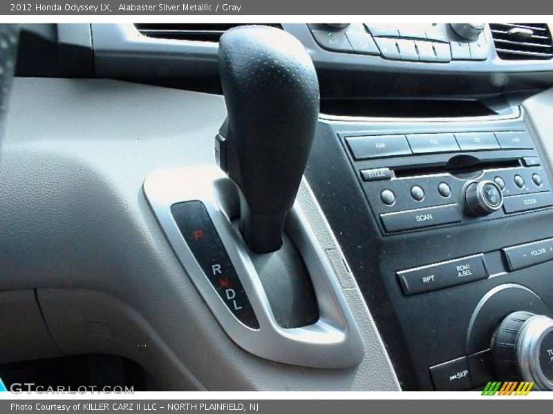 Alabaster Silver Metallic / Gray 2012 Honda Odyssey LX
