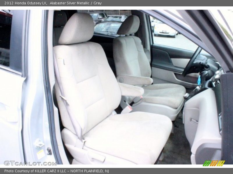 Alabaster Silver Metallic / Gray 2012 Honda Odyssey LX
