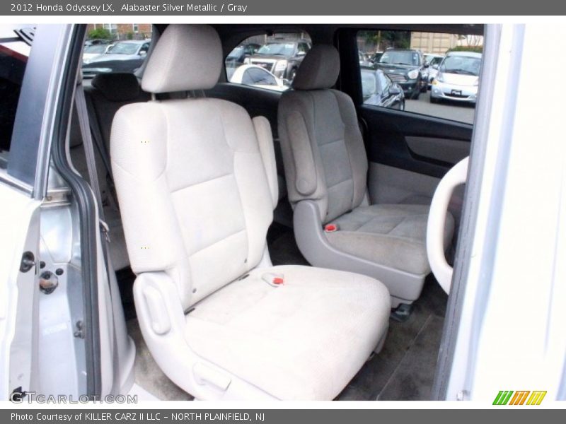 Alabaster Silver Metallic / Gray 2012 Honda Odyssey LX