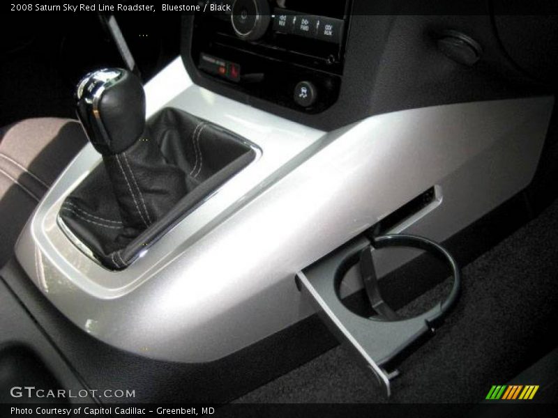 Bluestone / Black 2008 Saturn Sky Red Line Roadster