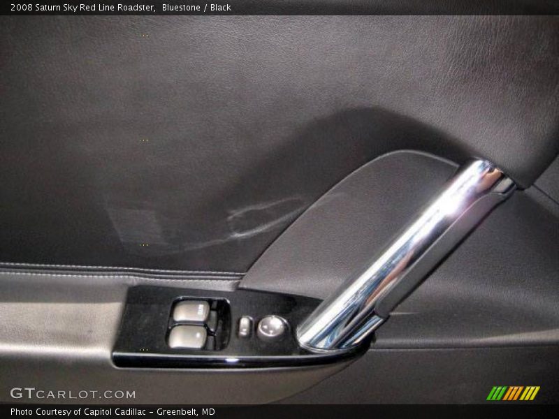 Bluestone / Black 2008 Saturn Sky Red Line Roadster