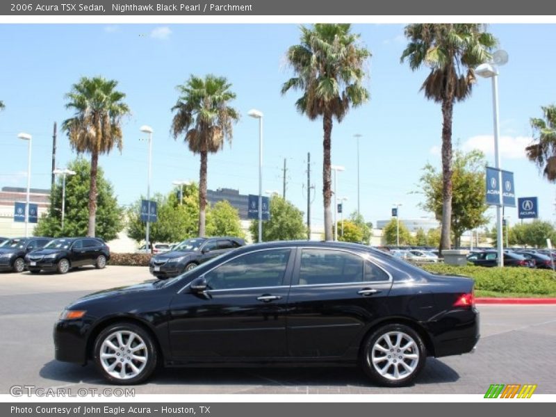 Nighthawk Black Pearl / Parchment 2006 Acura TSX Sedan