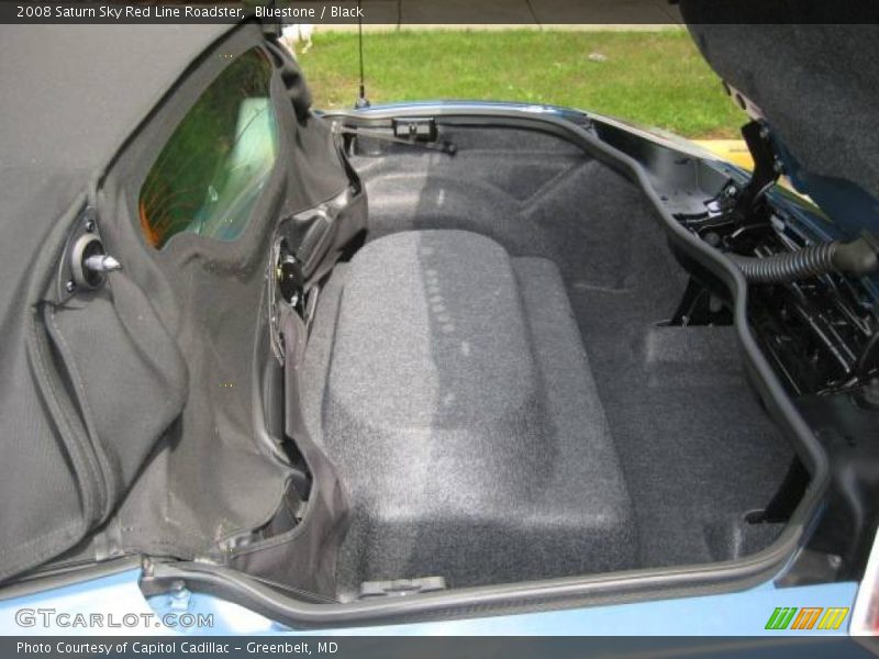 Bluestone / Black 2008 Saturn Sky Red Line Roadster