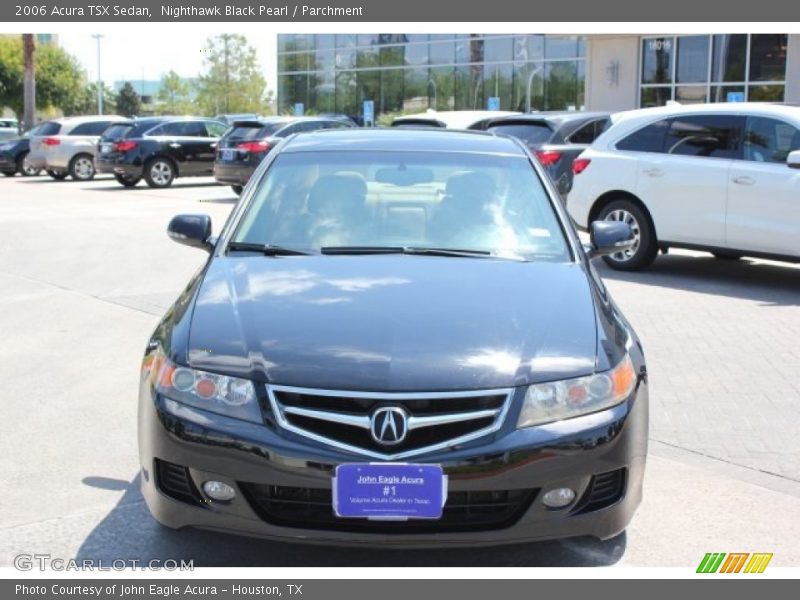 Nighthawk Black Pearl / Parchment 2006 Acura TSX Sedan