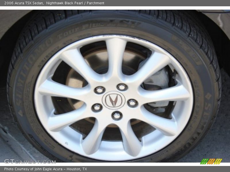 Nighthawk Black Pearl / Parchment 2006 Acura TSX Sedan