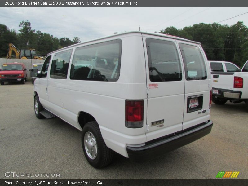 Oxford White / Medium Flint 2010 Ford E Series Van E350 XL Passenger