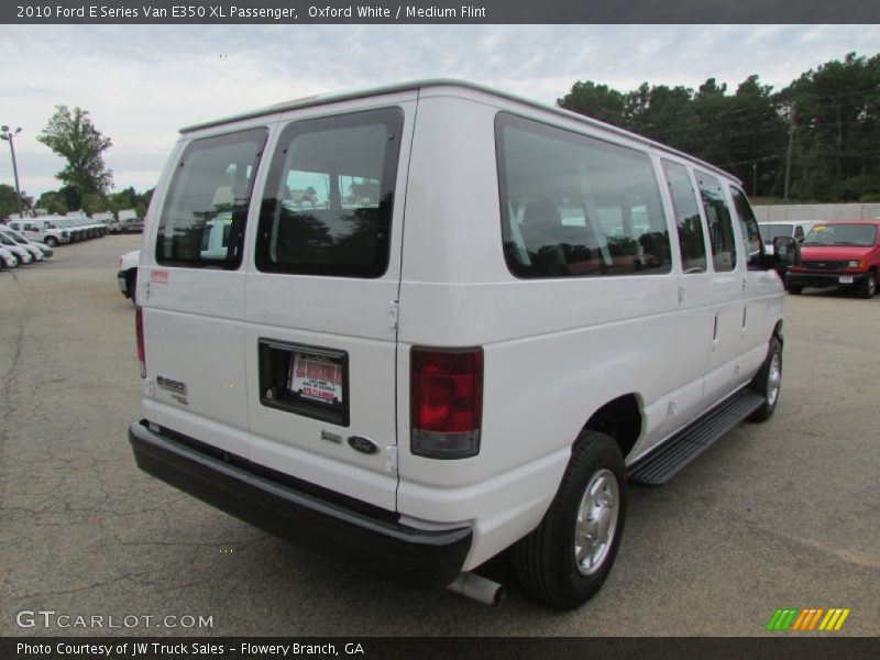 Oxford White / Medium Flint 2010 Ford E Series Van E350 XL Passenger