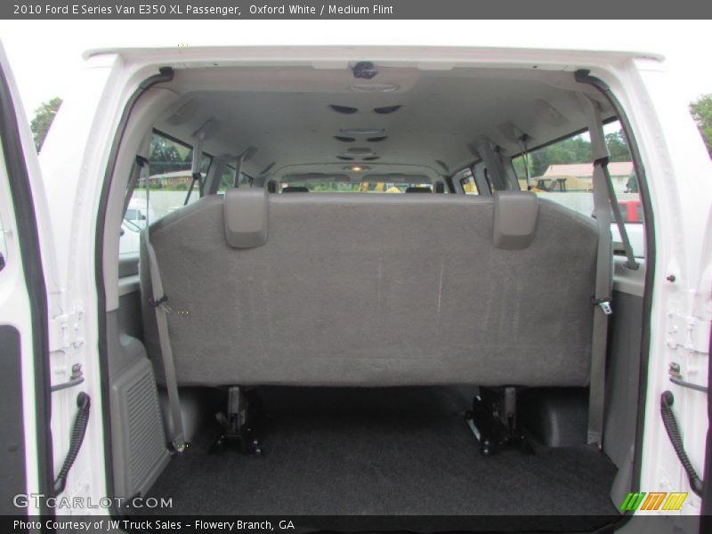 Oxford White / Medium Flint 2010 Ford E Series Van E350 XL Passenger