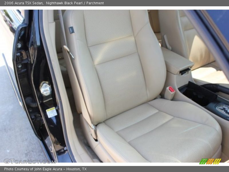 Nighthawk Black Pearl / Parchment 2006 Acura TSX Sedan