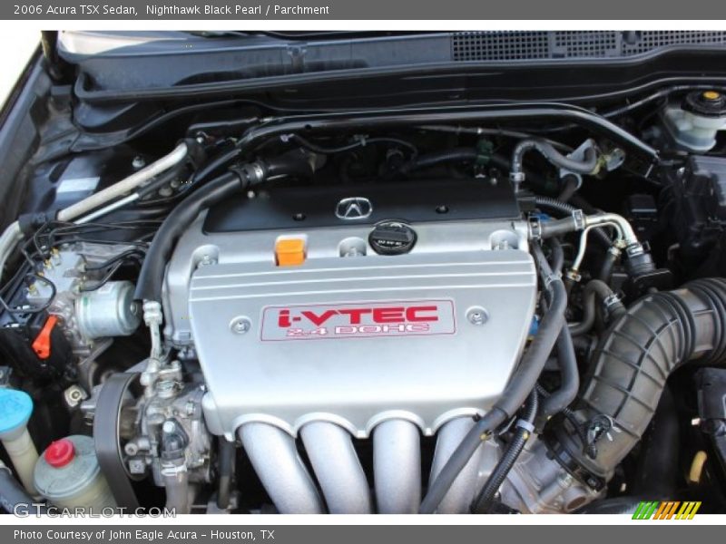 Nighthawk Black Pearl / Parchment 2006 Acura TSX Sedan