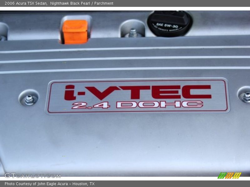 Nighthawk Black Pearl / Parchment 2006 Acura TSX Sedan