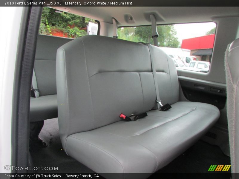 Oxford White / Medium Flint 2010 Ford E Series Van E350 XL Passenger