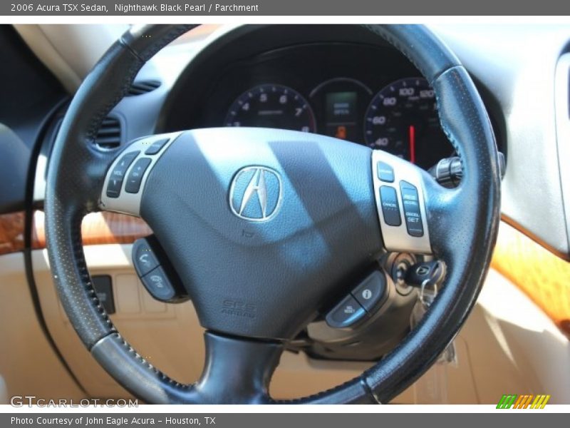 Nighthawk Black Pearl / Parchment 2006 Acura TSX Sedan
