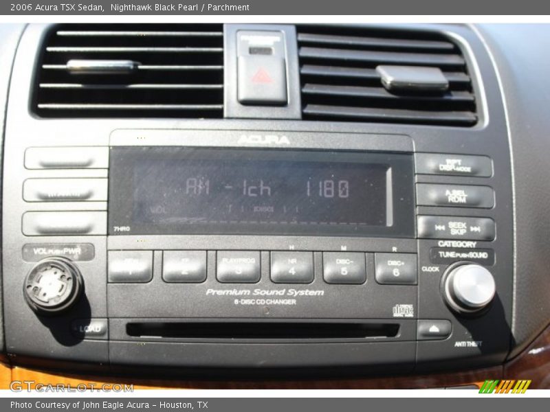 Nighthawk Black Pearl / Parchment 2006 Acura TSX Sedan