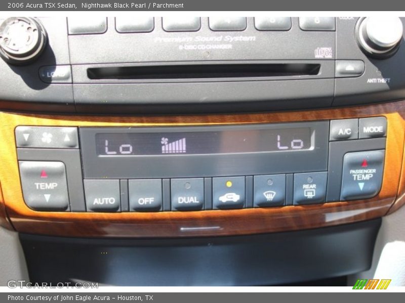 Nighthawk Black Pearl / Parchment 2006 Acura TSX Sedan