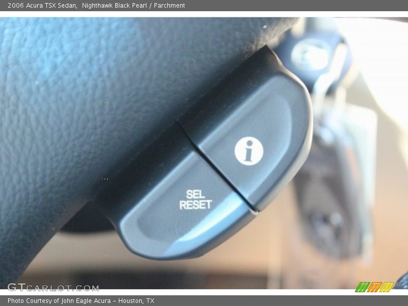 Nighthawk Black Pearl / Parchment 2006 Acura TSX Sedan