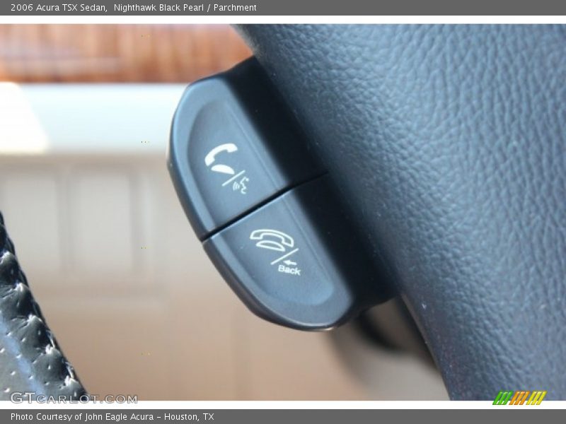 Nighthawk Black Pearl / Parchment 2006 Acura TSX Sedan