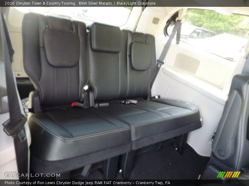 Rear Seat of 2016 Town & Country Touring