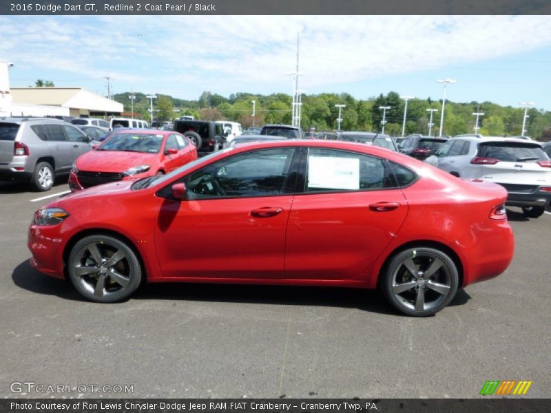 Redline 2 Coat Pearl / Black 2016 Dodge Dart GT