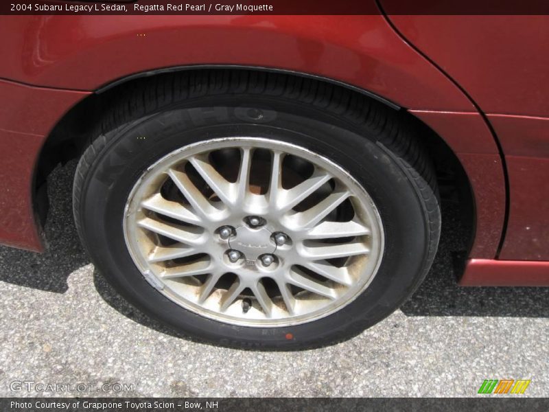 Regatta Red Pearl / Gray Moquette 2004 Subaru Legacy L Sedan