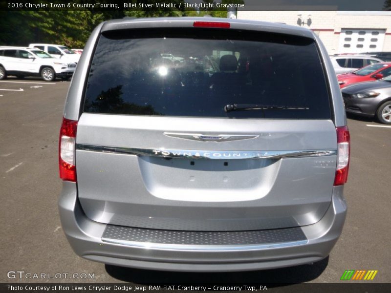 Billet Silver Metallic / Black/Light Graystone 2016 Chrysler Town & Country Touring