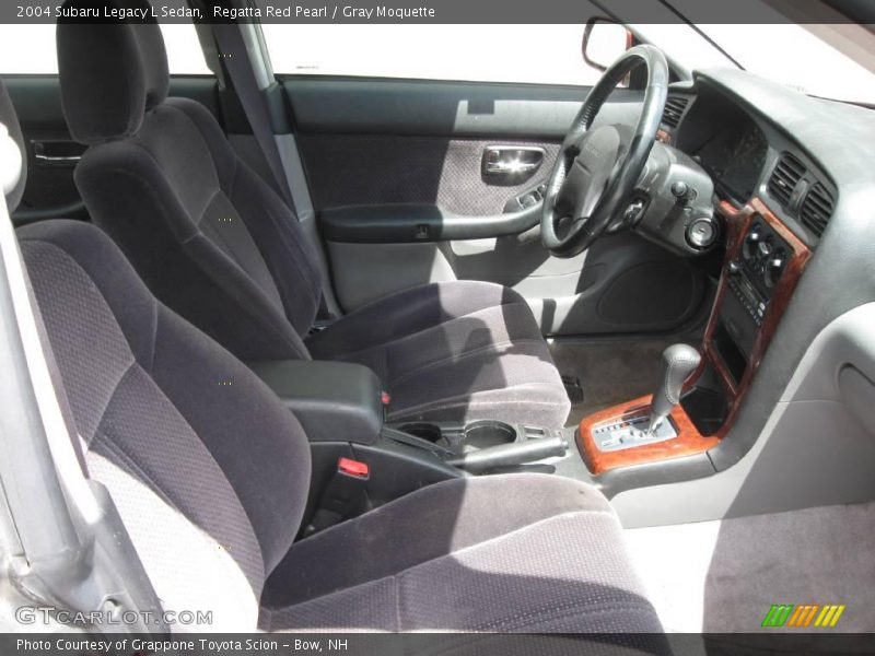 Regatta Red Pearl / Gray Moquette 2004 Subaru Legacy L Sedan