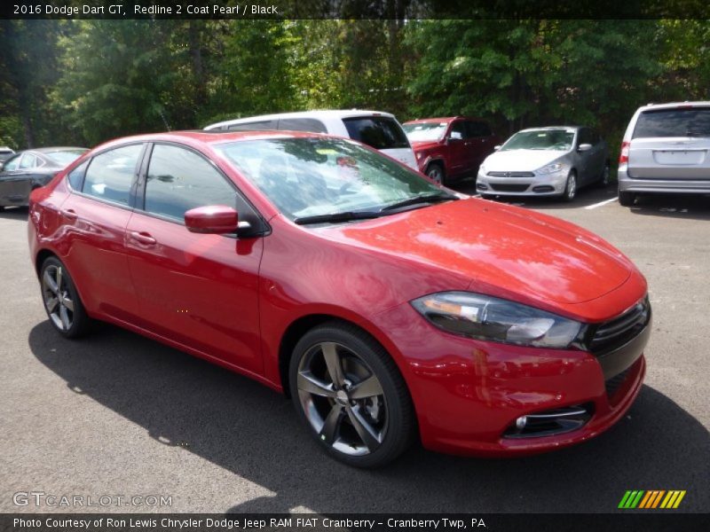 Redline 2 Coat Pearl / Black 2016 Dodge Dart GT