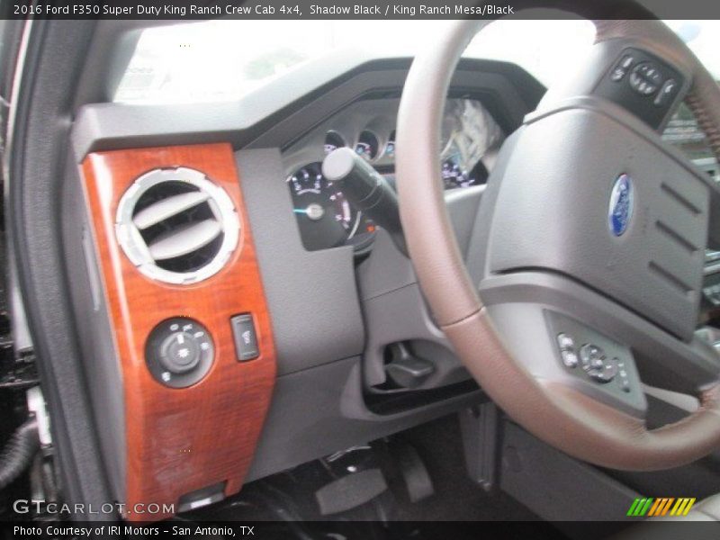 Shadow Black / King Ranch Mesa/Black 2016 Ford F350 Super Duty King Ranch Crew Cab 4x4
