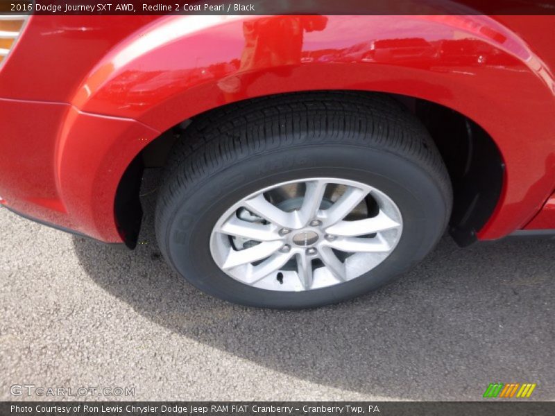 Redline 2 Coat Pearl / Black 2016 Dodge Journey SXT AWD