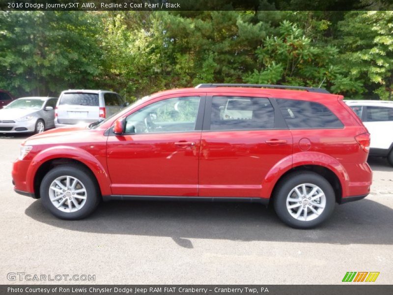 Redline 2 Coat Pearl / Black 2016 Dodge Journey SXT AWD