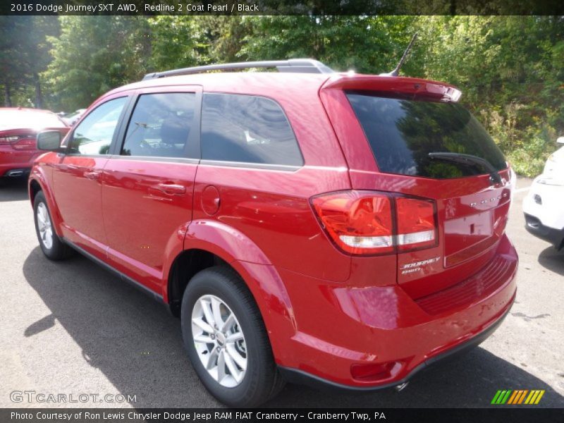 Redline 2 Coat Pearl / Black 2016 Dodge Journey SXT AWD