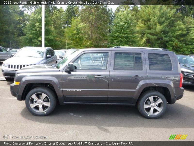 Granite Crystal Metallic / Dark Slate Gray 2016 Jeep Patriot High Altitude 4x4