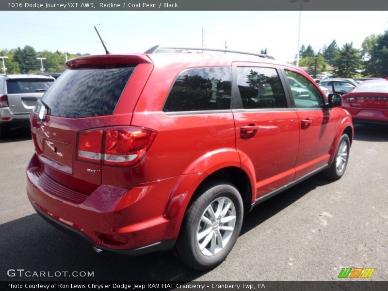 Redline 2 Coat Pearl / Black 2016 Dodge Journey SXT AWD