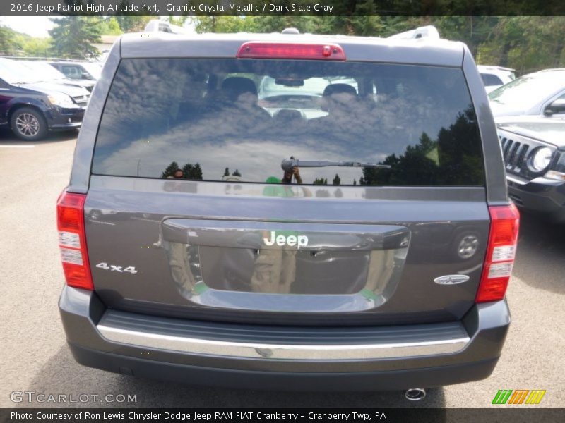 Granite Crystal Metallic / Dark Slate Gray 2016 Jeep Patriot High Altitude 4x4