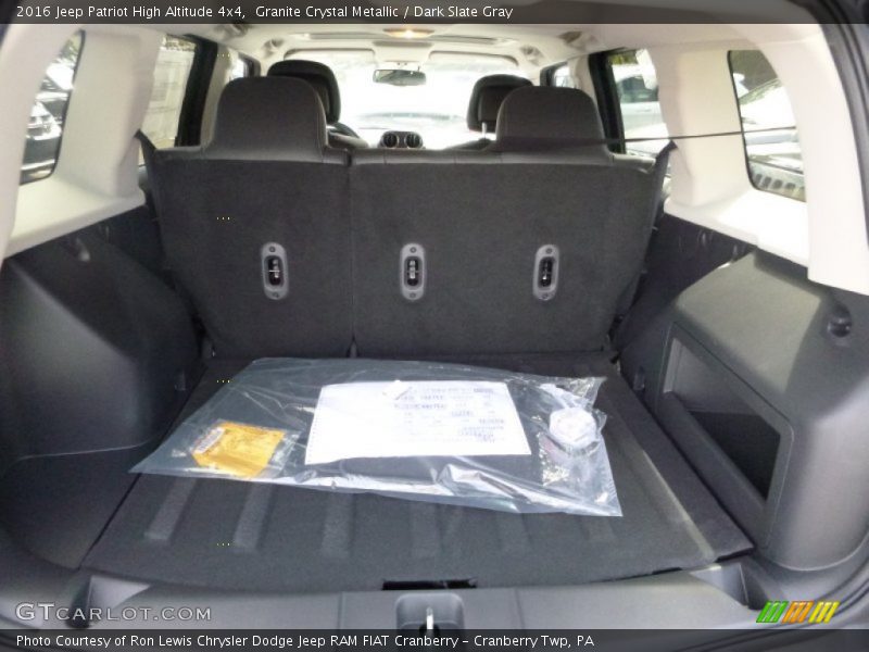 Granite Crystal Metallic / Dark Slate Gray 2016 Jeep Patriot High Altitude 4x4